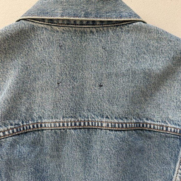 Levis Denim Jacket Mens Small Type 2 Trucker Made & Crafted Unisex - Picture 7 of 16